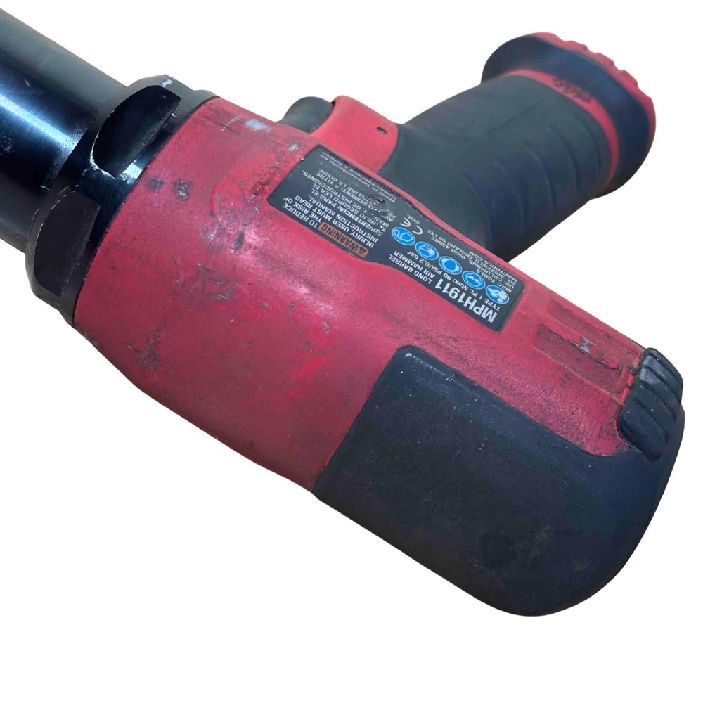 MAC Tools MPH1911 Red & Black Pneumatic Long Barrel Air Hammer