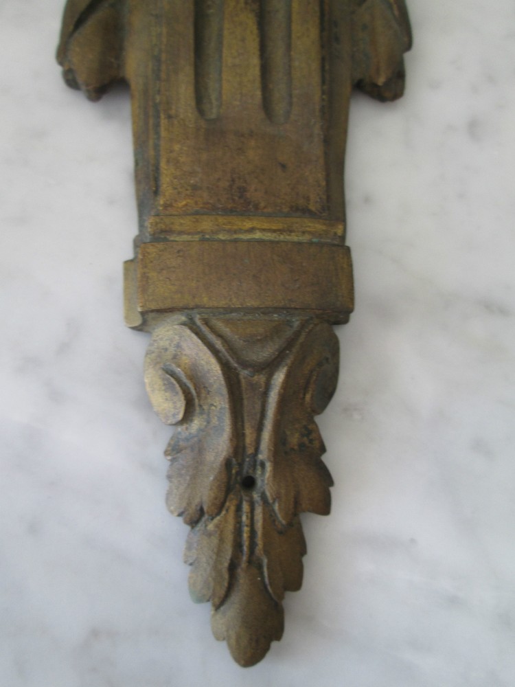 VICTORIAN SOLID BRASS DECORATIVE PLAQUE