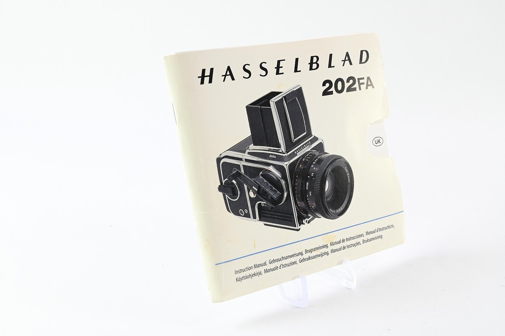 Hasselblad 202FA Camera Instruction Manual Guide #G753
