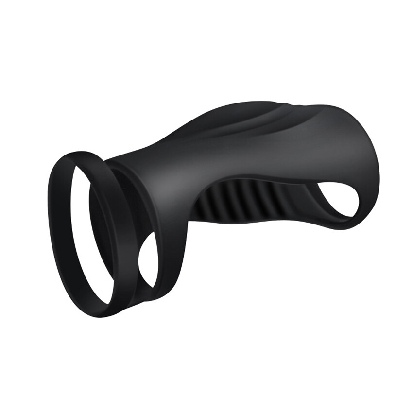 Penis Extender Enlarger Sleeve-Ring-Reusable Condoms Delay Ejaculation for Men