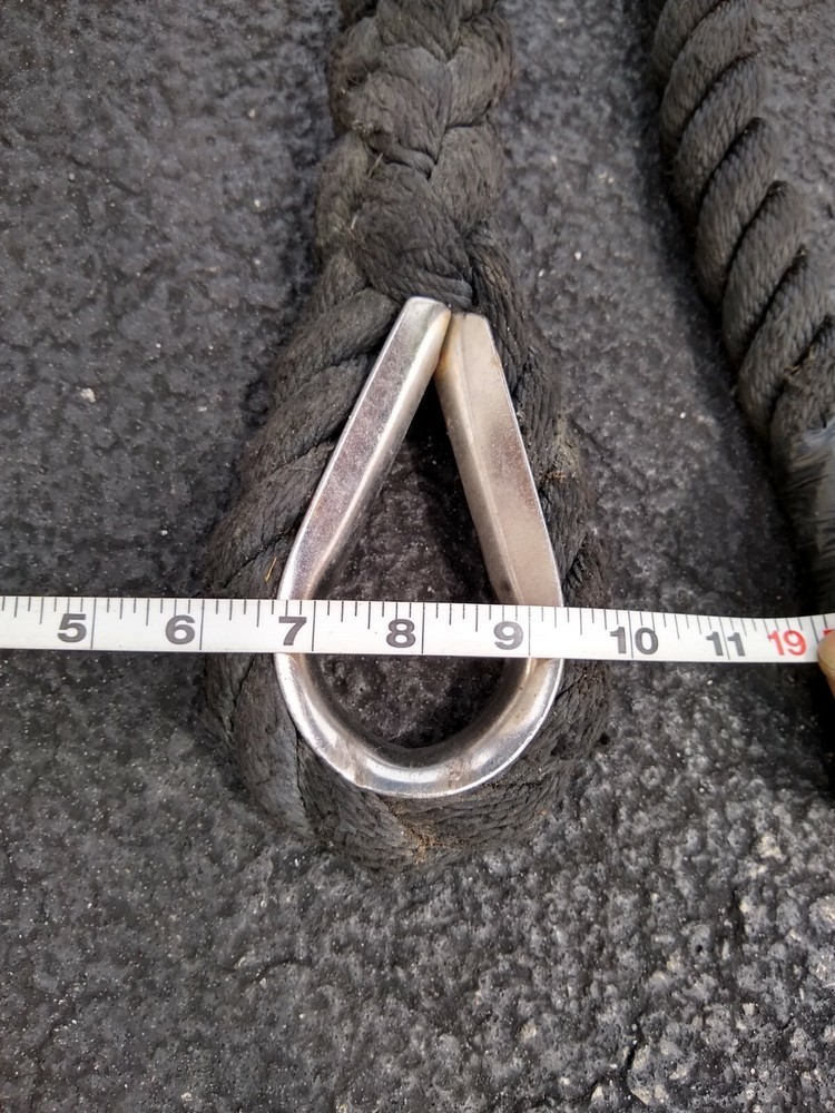Three Strand Dock Line, 40' X 1⅛"