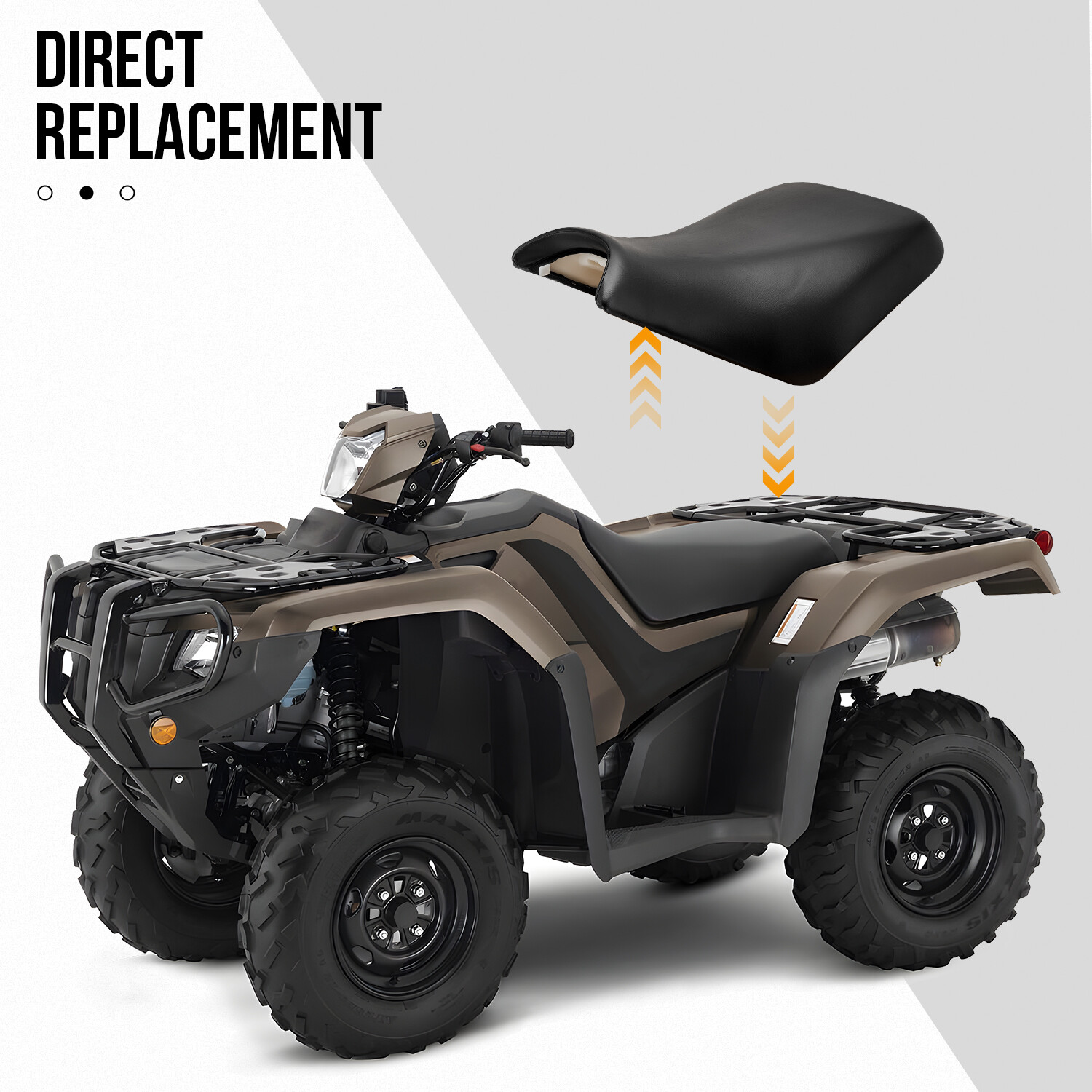 Complete Seat For Honda 2005-2011 Foreman 500 TRX500 / 2005-2014 Rubicon 500 TRX