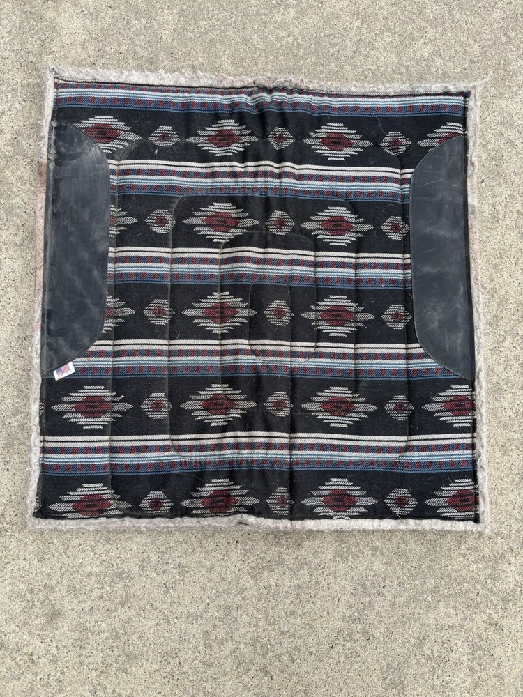 Western Saddle Pad Wool