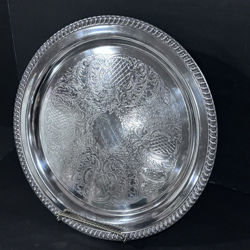 Leonard Silverplate Serving Tray