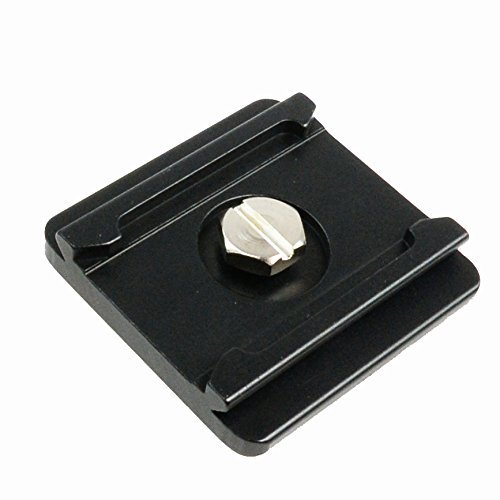 Quick Release Mounting Plate Camera Tripod 1/4in thread compatible w/ most DSLR