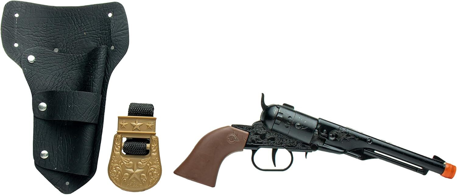 Tombstone Cap Gun Diecast Replica Western Pistol Revolver Cowboy Theater Prop