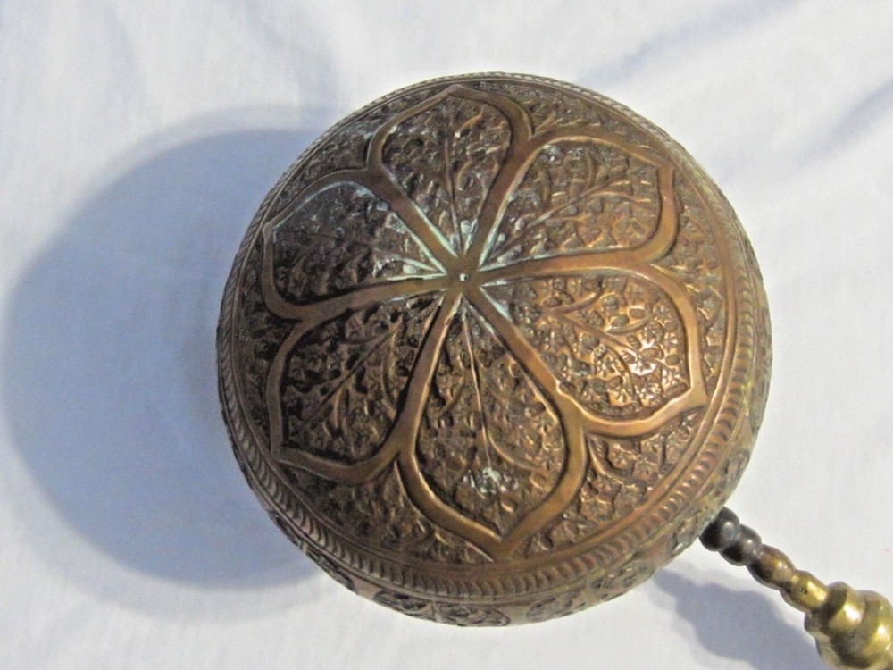 HUGE Hand Made Middle Eastern Copper/Brass/Bronze LADLE