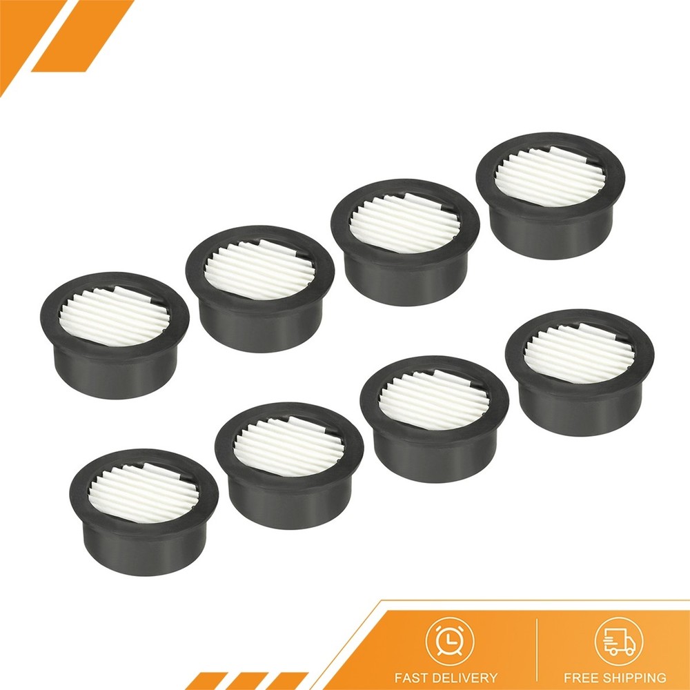 8 x Air Compressor Filter Air Compressor Accessories, Black, White