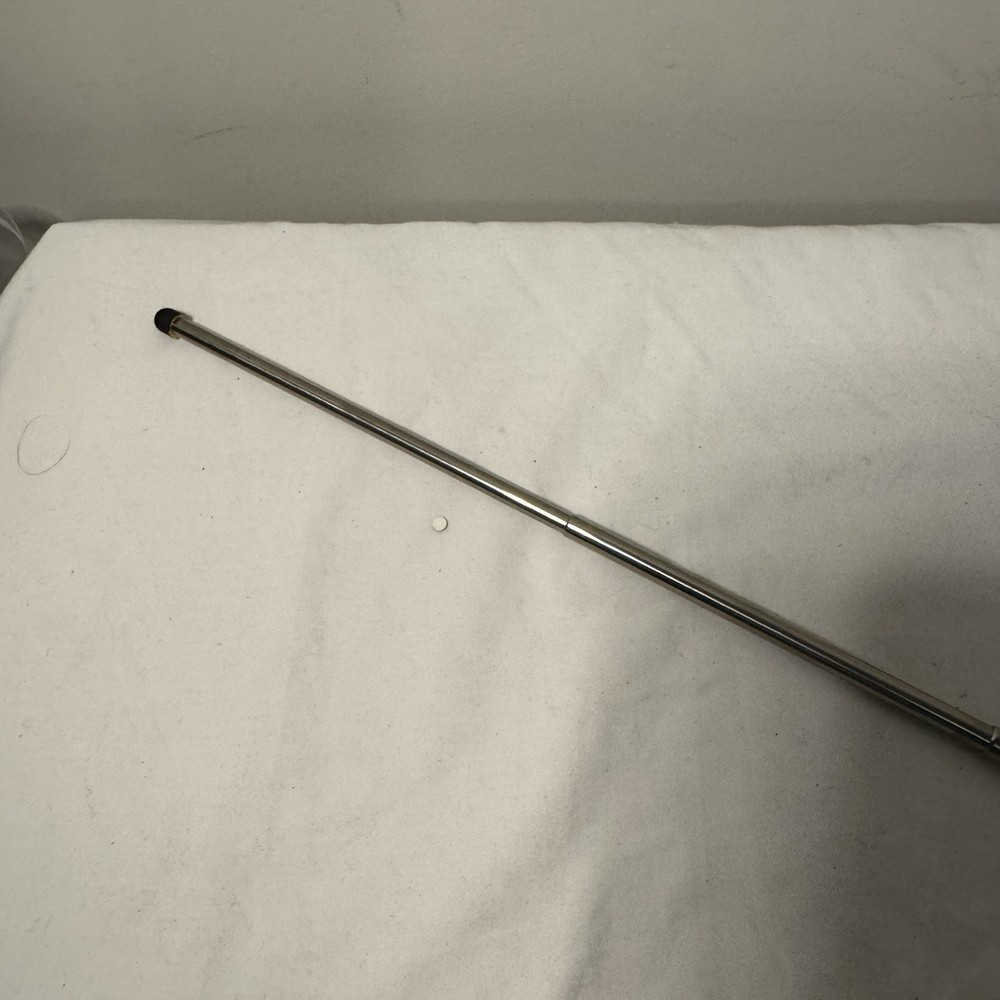 Telescopic Teachers Pointer, Handheld Presenter, Black Handle Metal, Retractable