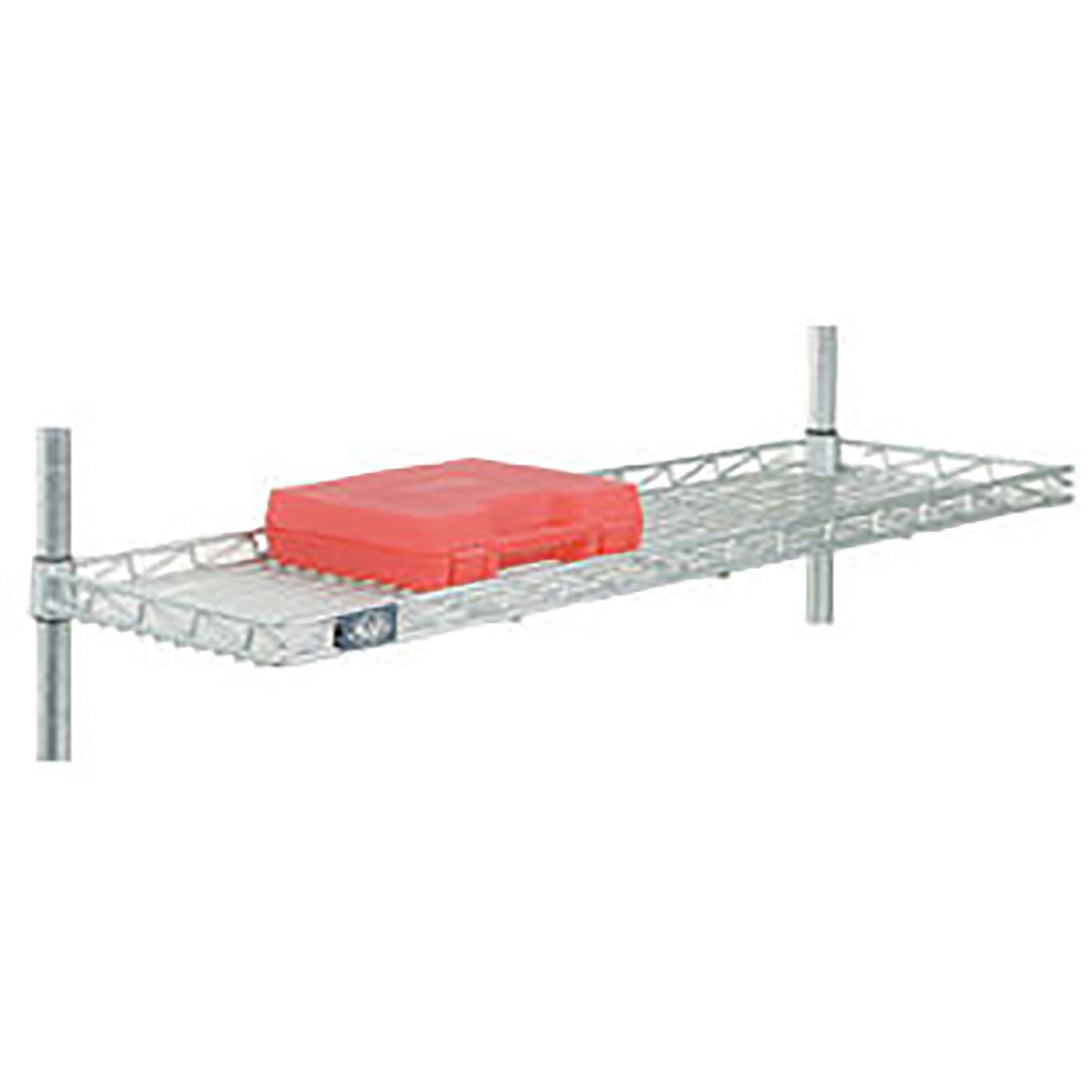 Nexel CS1230C 30"W x 12"D Chrome Cantilever Shelf
