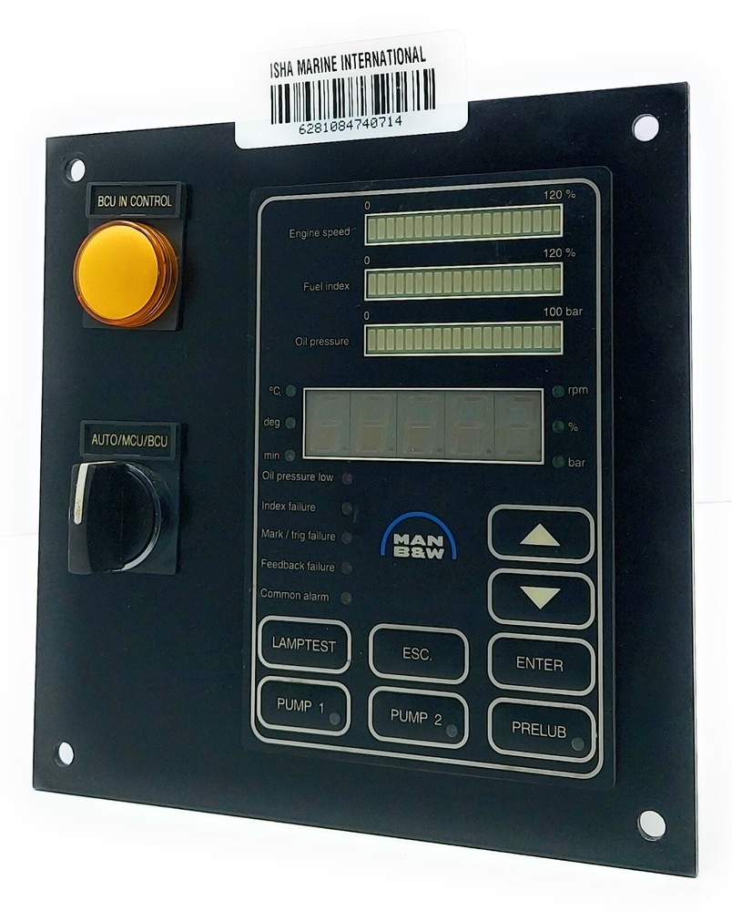 MAN B&W 3171197-4 Controller Indicator Panel 0714