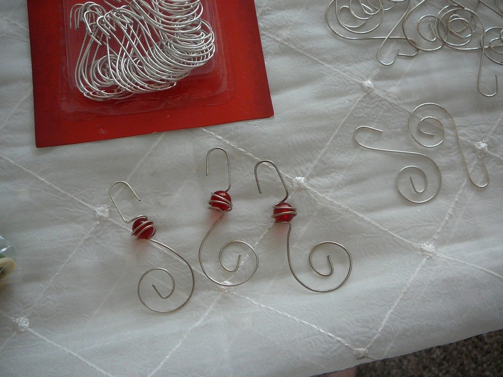 Craft Wire, Wire Hooks, Spool Wire, Ornament Hooks, Crafting, Holiday