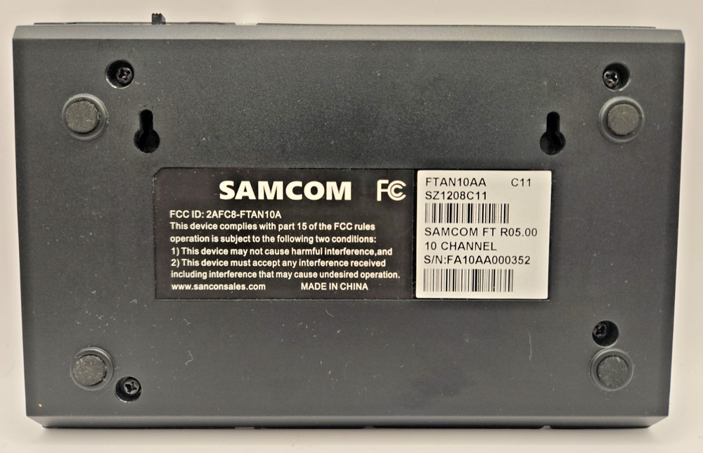 Samcom 10 Channel Wireless Intercom System FTAN10A tested CLEAN