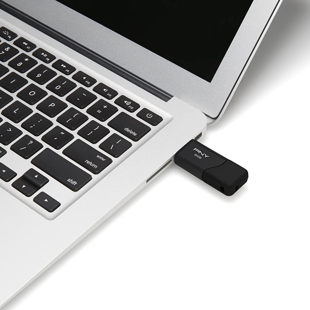 10-Pack Attaché 3 USB 2.0 Flash Drive 64GB - Lightweight