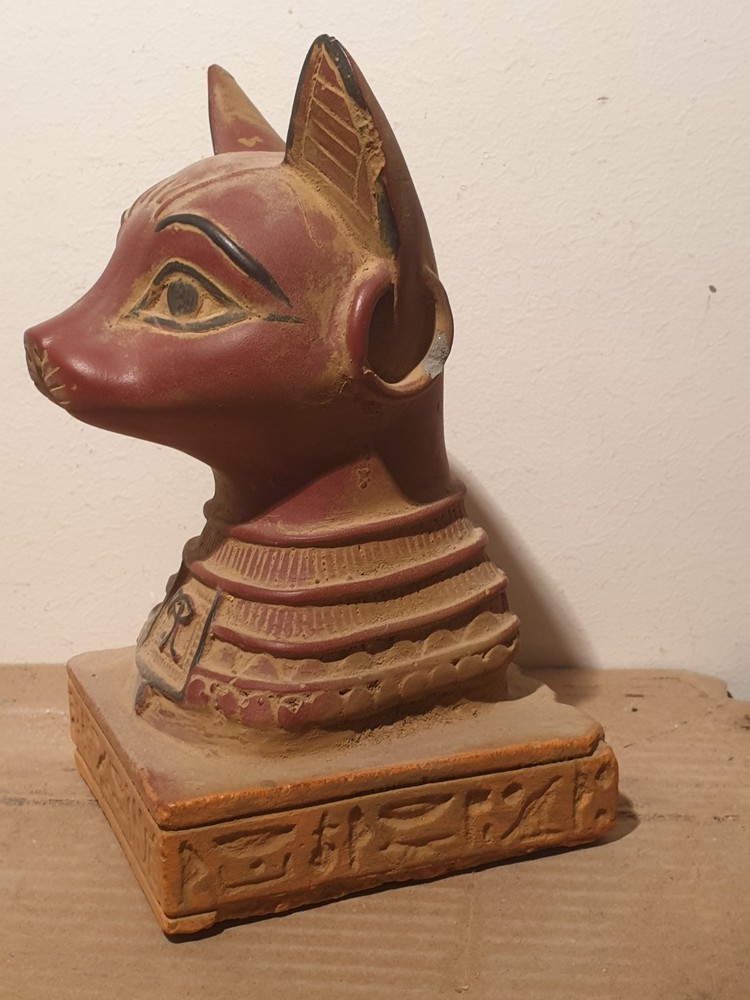EXTREMELY ACTIVE Haunted Ancient Stone Cat Statue Paranormal Miracles & Protecti