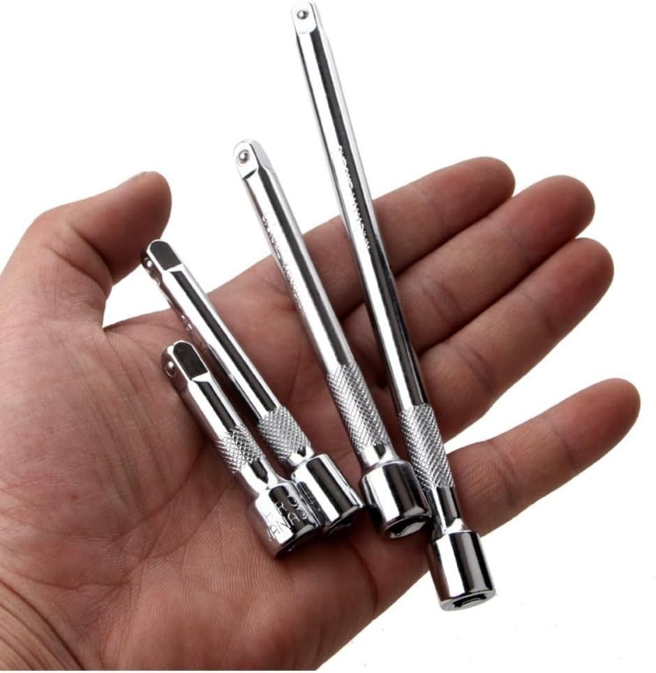 4PCS 1/4" Socket Extension Set, Drive Socket Quarter Inch Wrench Ratchet Extens