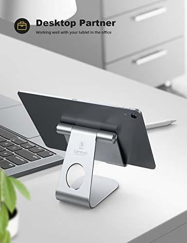 Lamicall Tablet Stand Adjustable, Tablet Holder for 4 - 13 Inch Tablet and