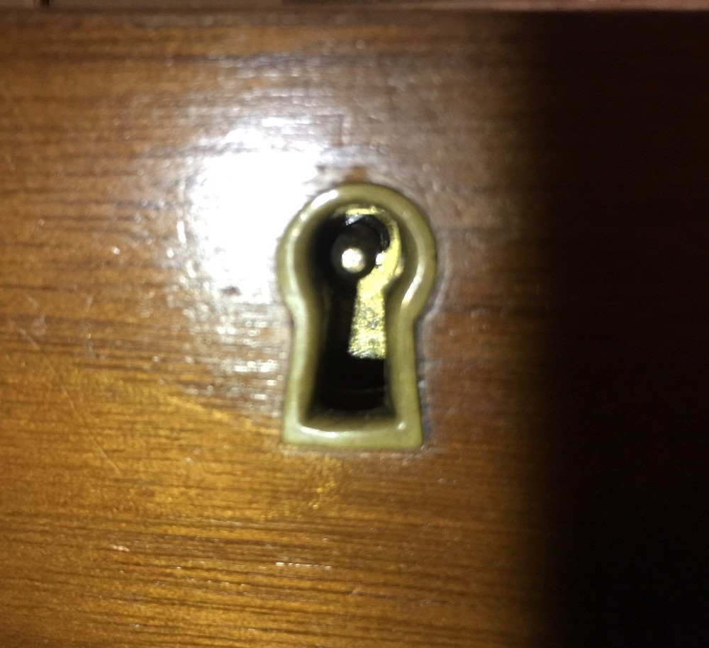 Original Baldwin Upright/Vertical Piano Lock Key