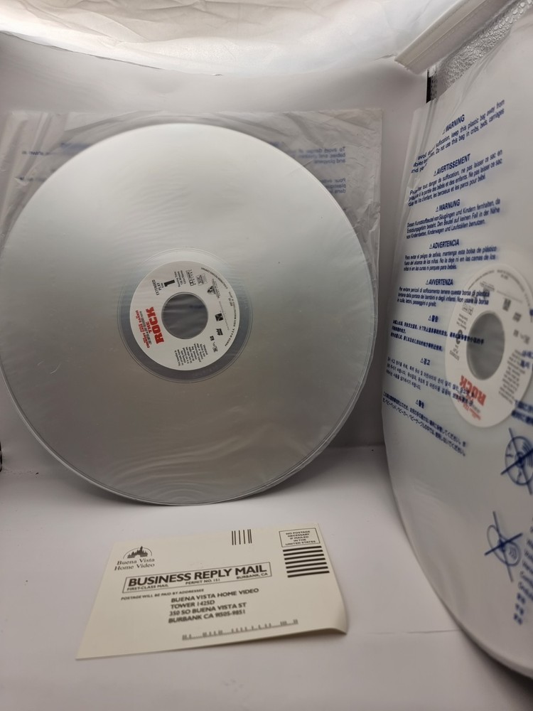 The Rock Widescreen PAL Laser Disk