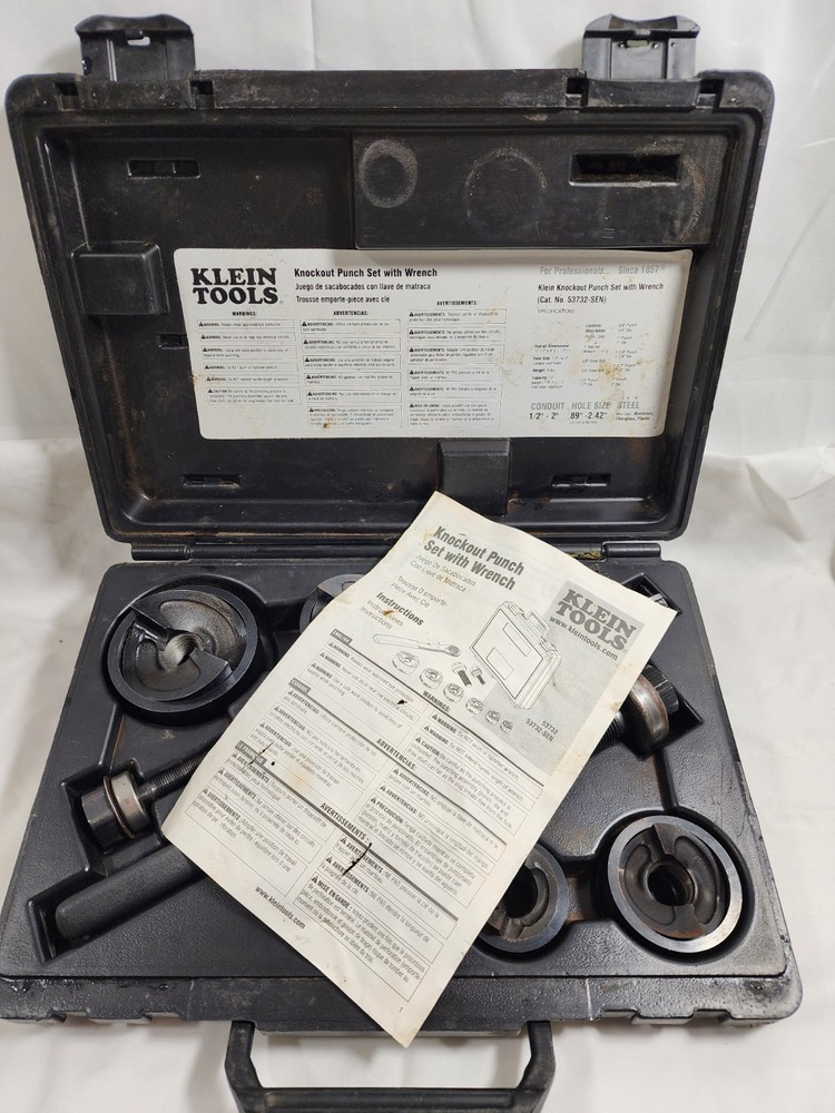 Klein Tools 53732SEN Ratchet Wrench Punch Set