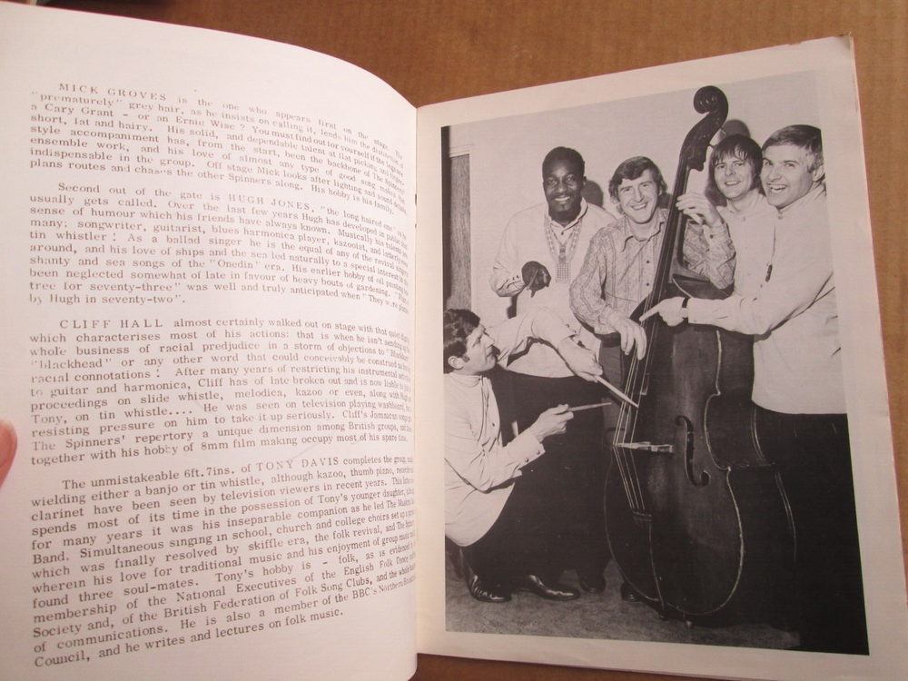 The Spinners Programme 1970's