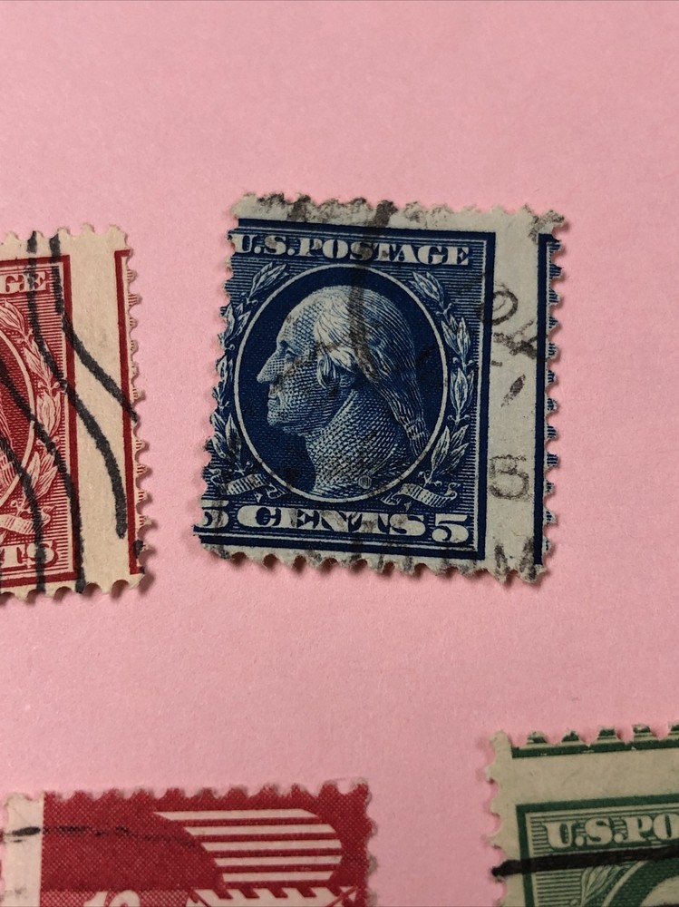 US 6 Perf Shift Stamps Used