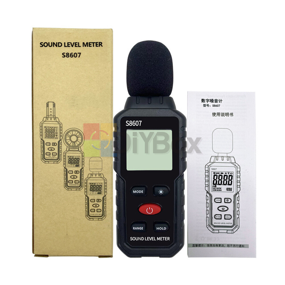 Professional High Accuracy Digital Sound Level Meter 30dB-130dB Decibel Meter