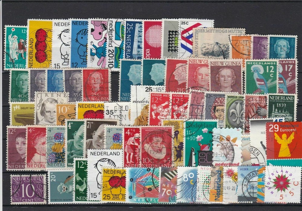 Netherlands Used Stamps Ref 24496