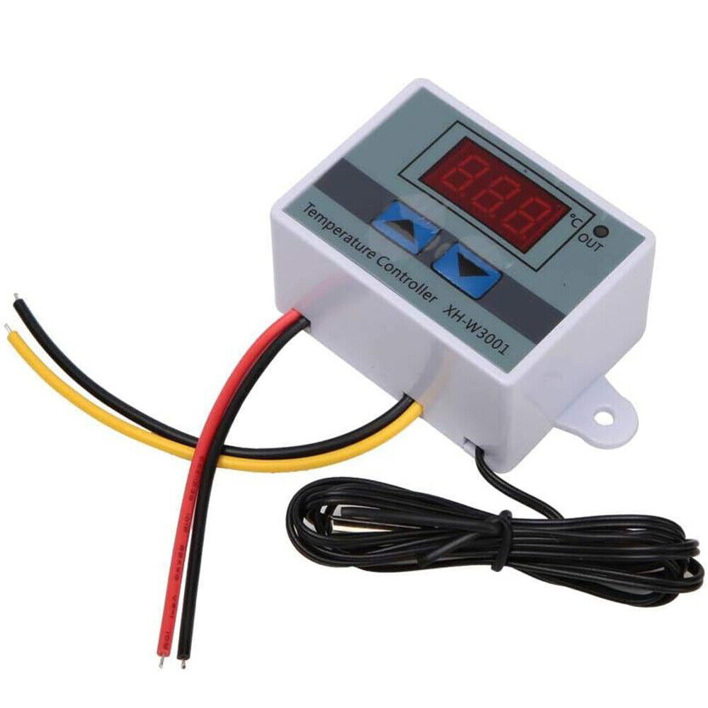 4Pc AC110-220V Digital Temperature Controllers Incubator Thermostat Switch Probe
