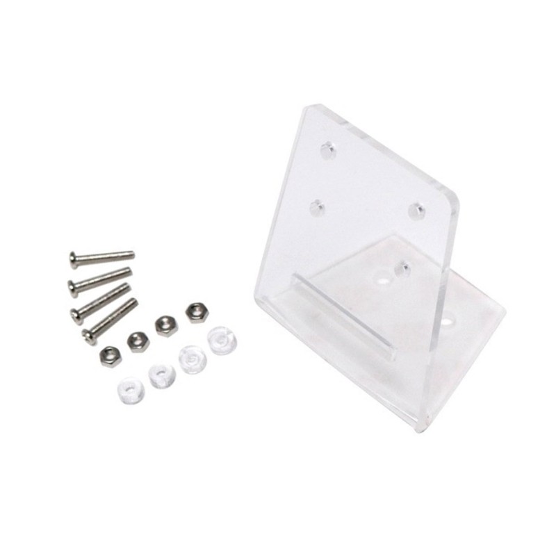 Camera Mount Bracket Clear Acrylic Housing for Pi Camera Module 3 Case