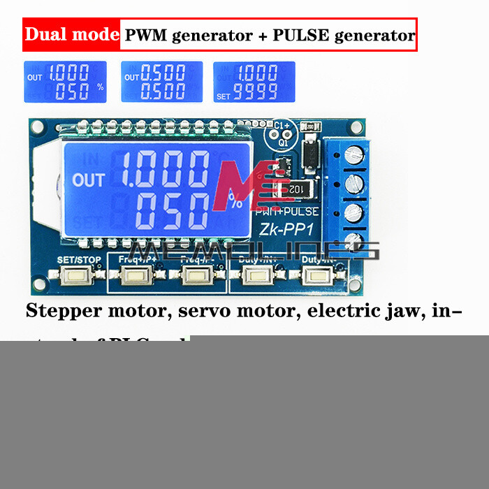 PWM Dimming Speed Controller PWM Pulse Generator Driver Cycle Delay Module DIY