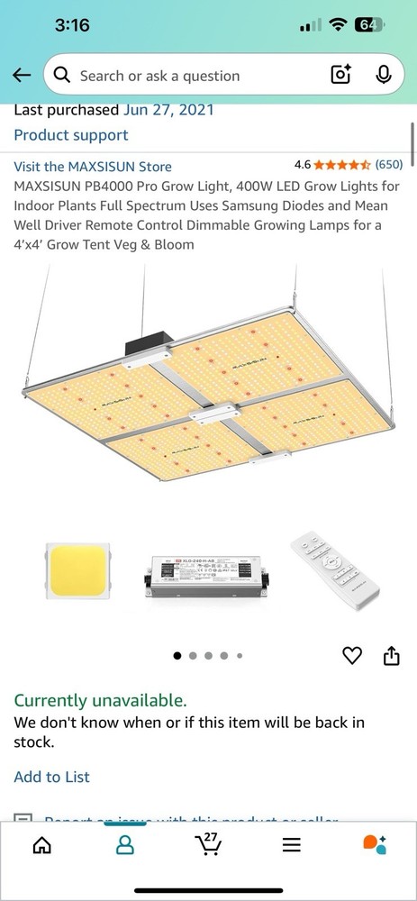 LED Grow Light Full Spectrum