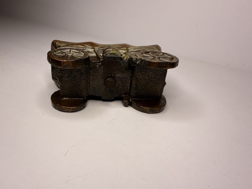 Vintage 3” Covered Wagon Made Off Copper