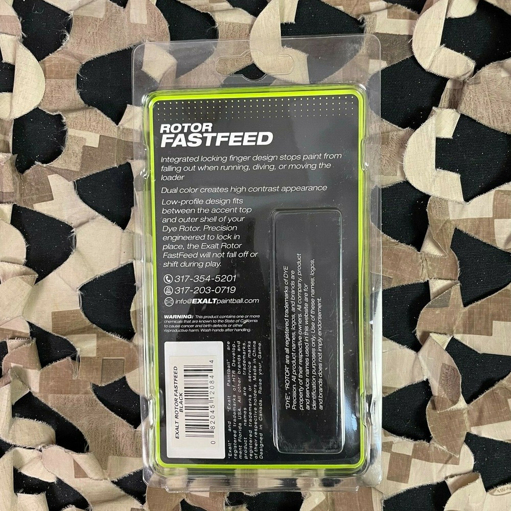 NEW Exalt Rotor Fast Feed - Black