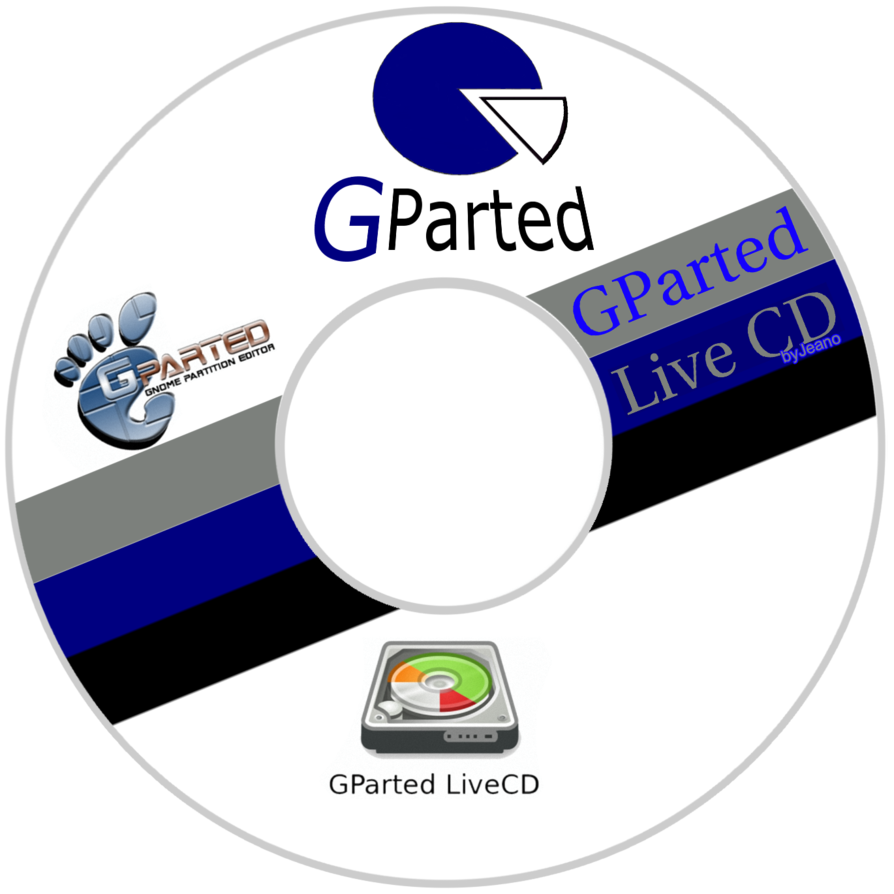 Gparted Disk Partition software Live CD Partition Manager