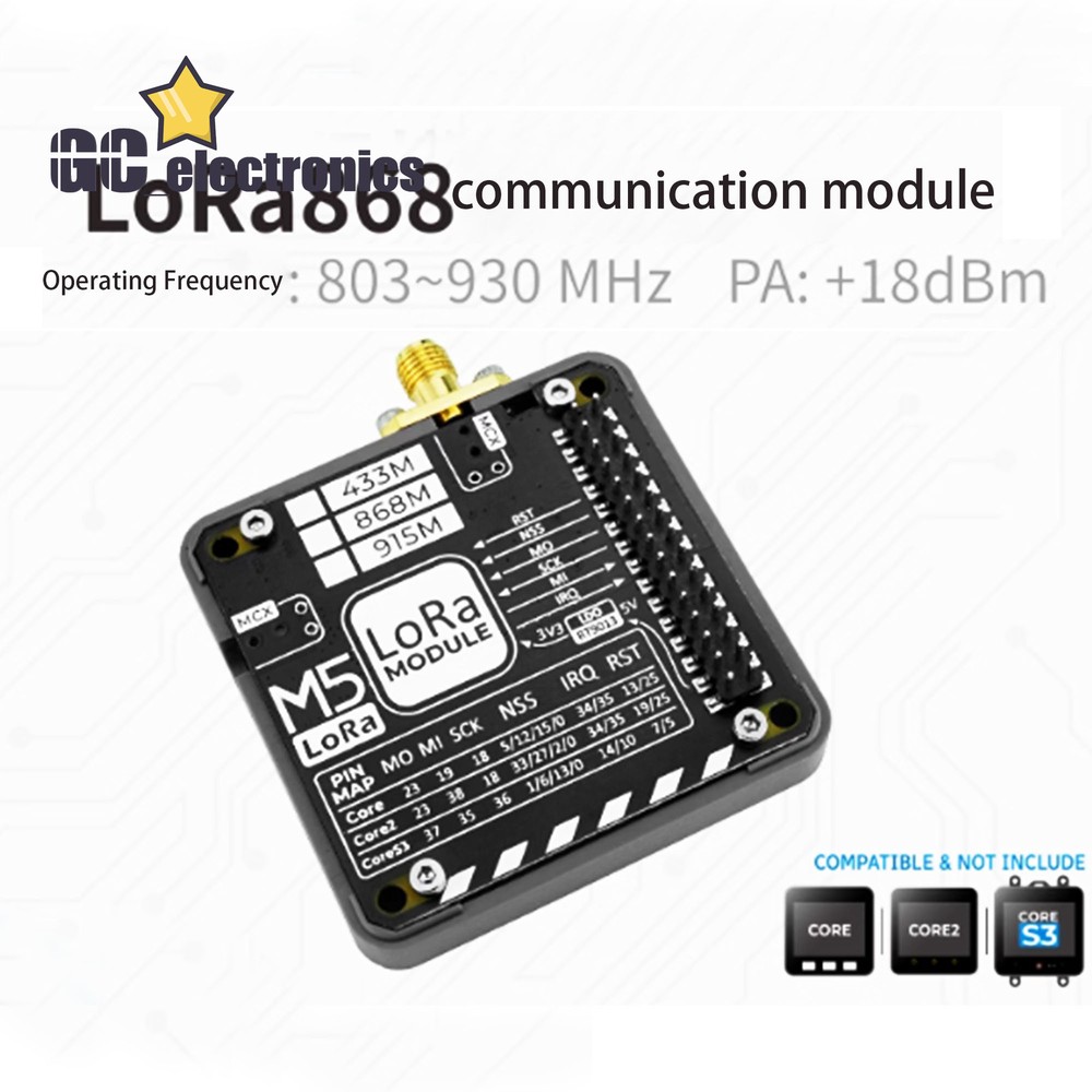 M5Stack LoRa 868MHz Node long-distance communication module Ra-01H Low power