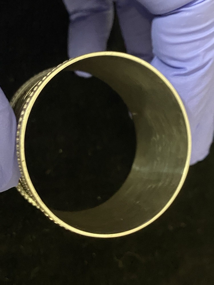 Silver Napkin Ring Engraved Tommy