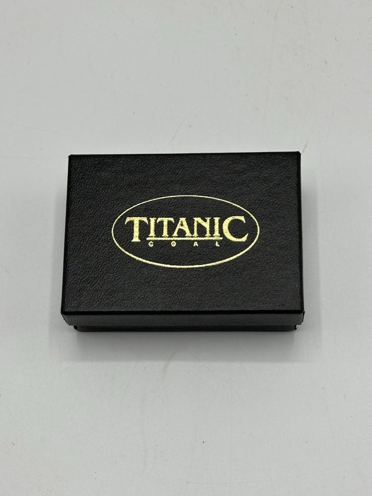 Authentic Coal From The Titanic.