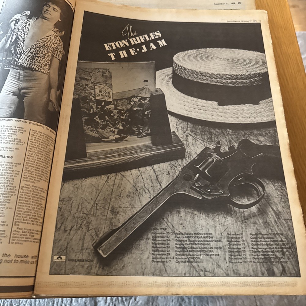 Record Mirror - October 27th 1979 - Nick Lowe Front Cover