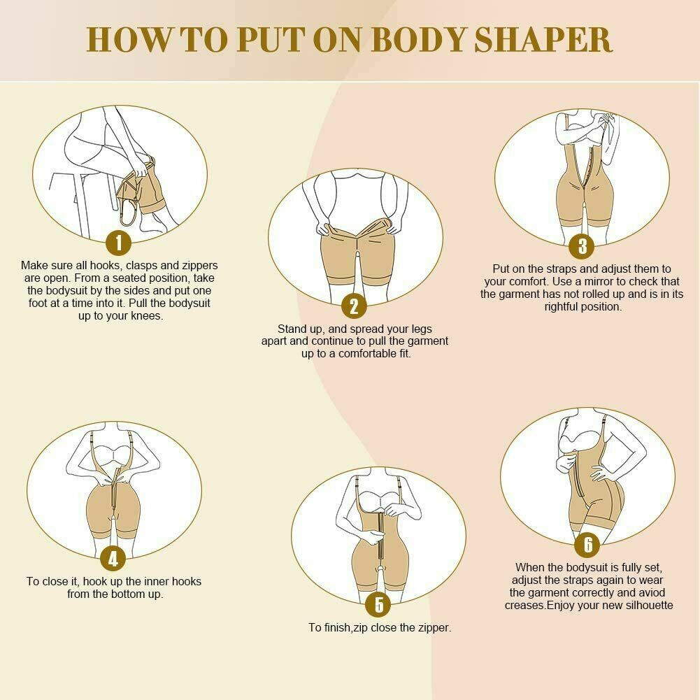 Fajas Colombianas Shapewear BBL Stage 2 Post Parto Surgery Compression Garments