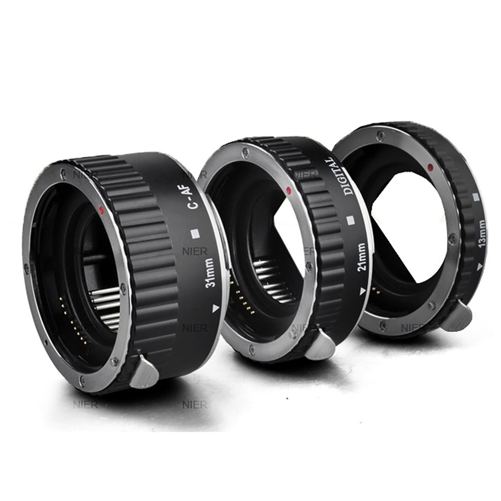AF Macro Spacers for Canon EOS Camera EF EF-S Lens Adapter Macro Rings