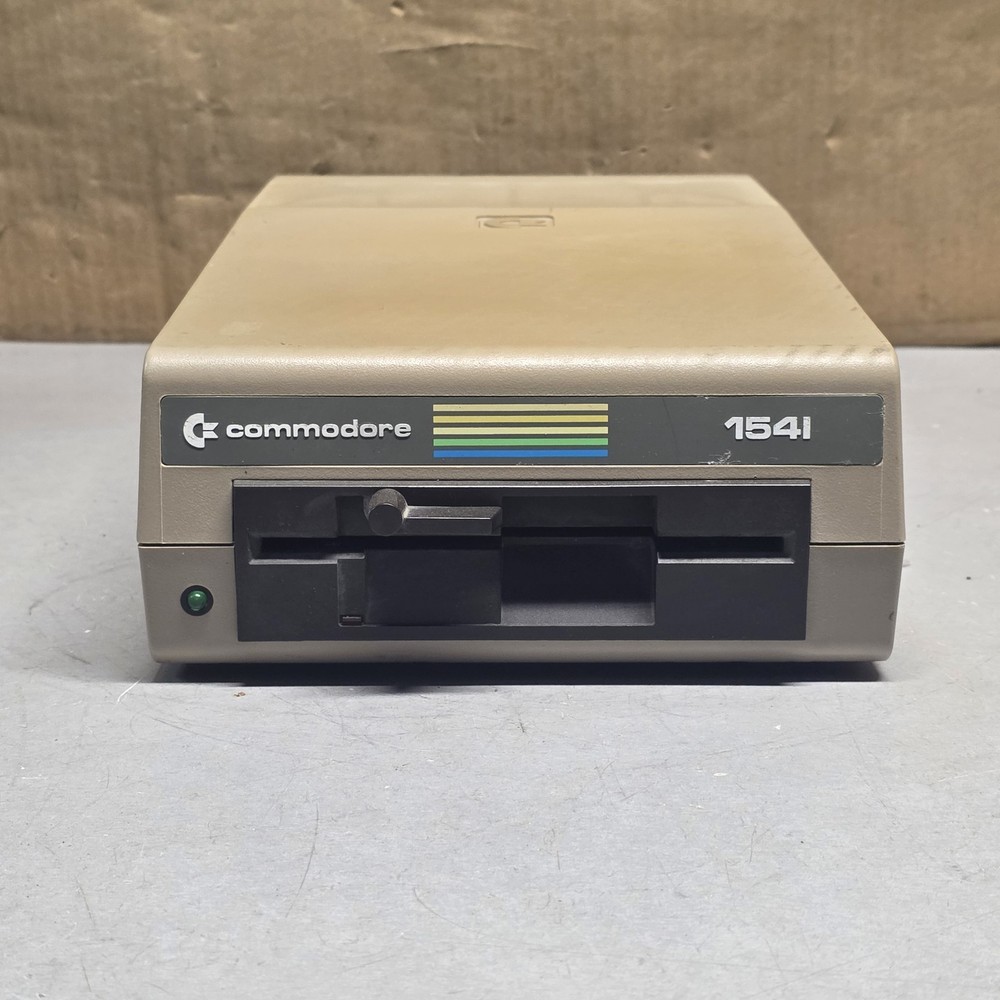 Commodore 1541 Floppy Disk Drive For Commodore 64 C64 VIC-20 Untested