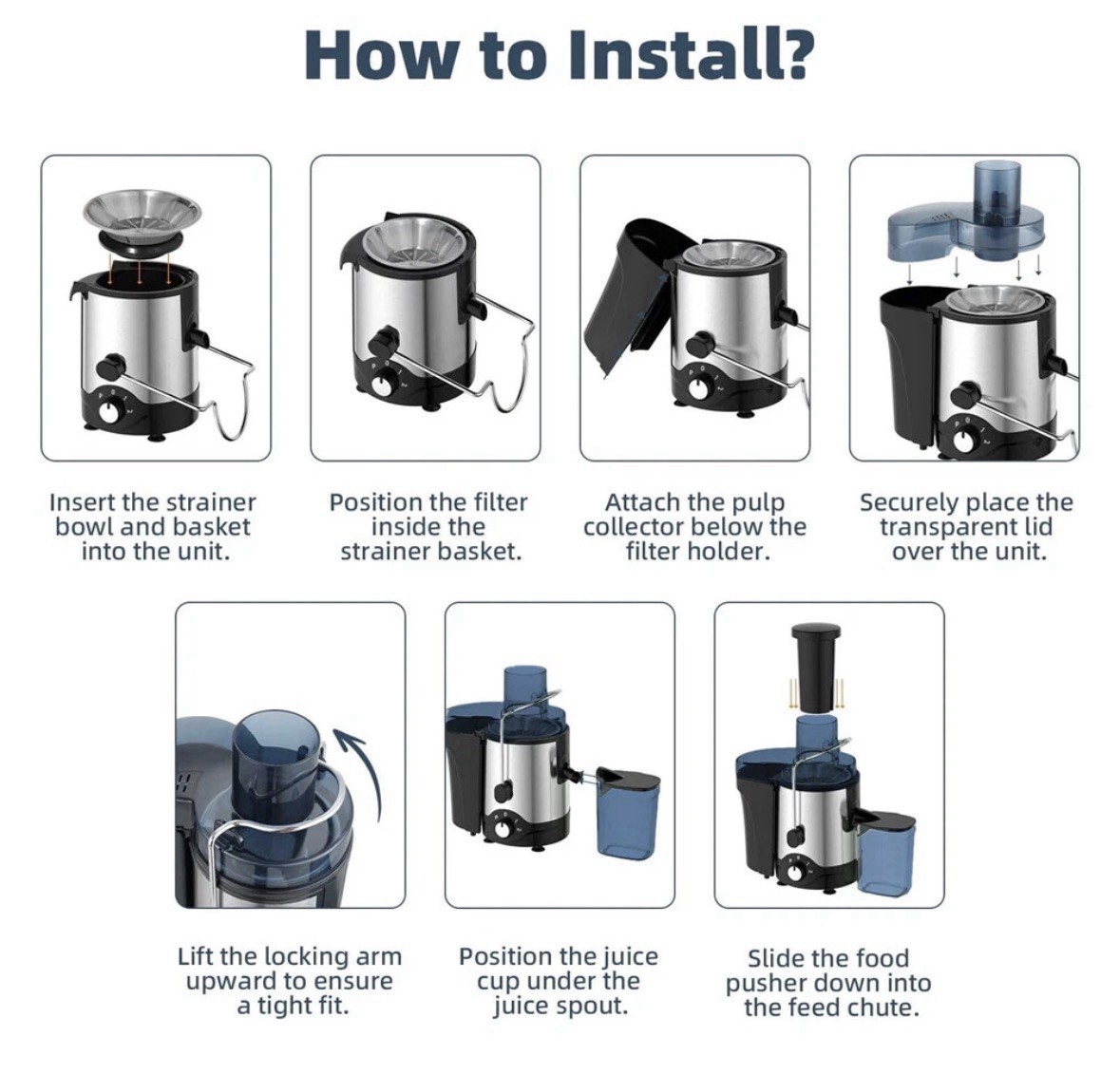 1000W Electric Juicer Fruit Vegetable Blender Juice Extractor Citrus Machine