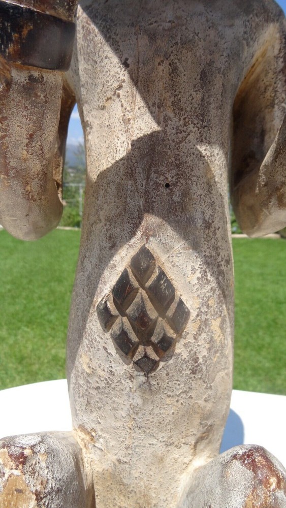 Punu Statue 62 cm Gabon African Art