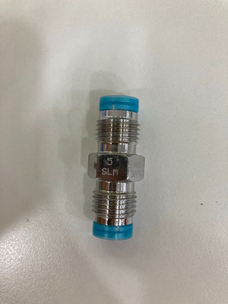 MOTT ORIFICES Flow Restrictor 5SLM N2 30PSI