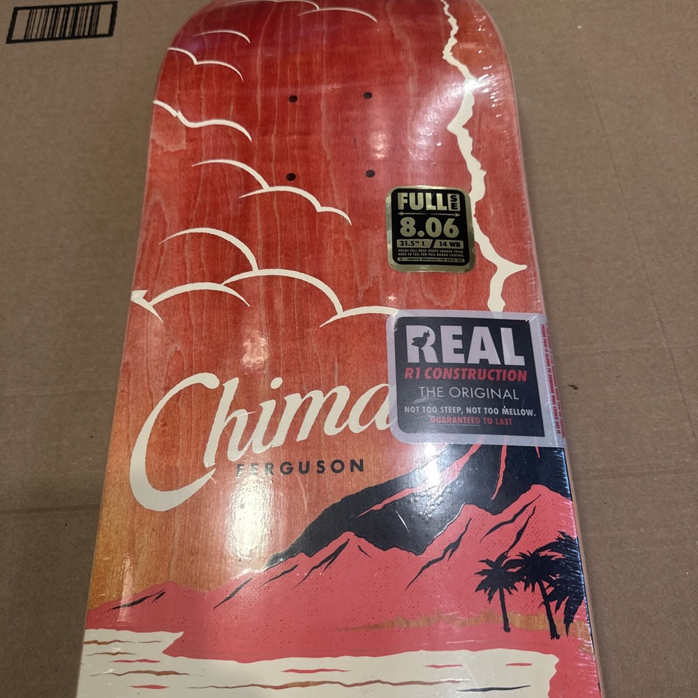 Sealed!! Real Skateboards Chima Ferguson Deck