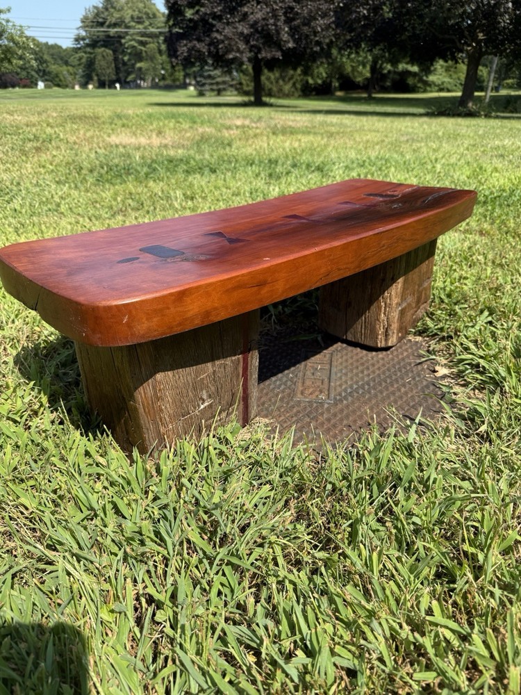 Dwarf Cherry Wood Bench