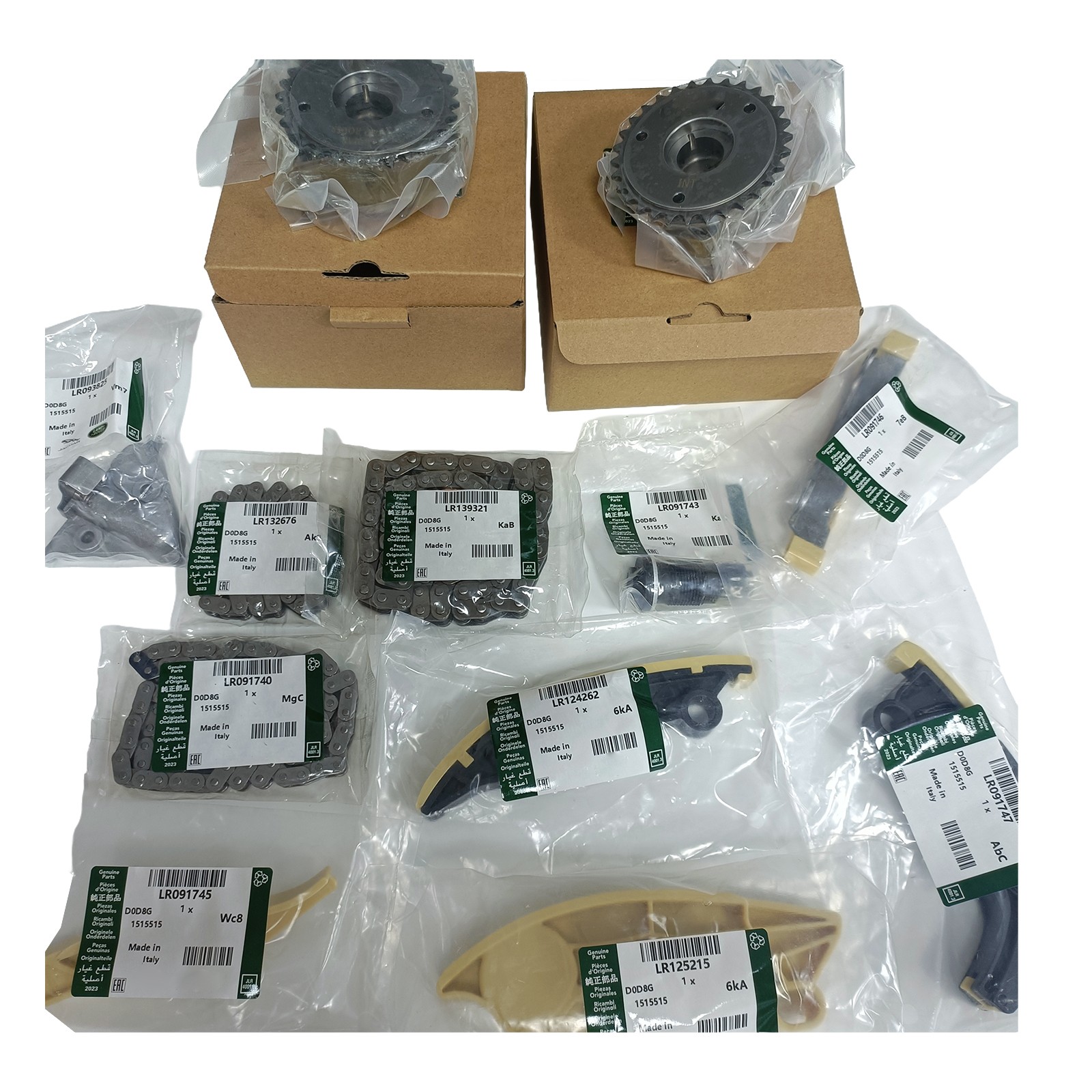 OEM Timing Chain Kit Camshaft Phaser FOR Land Rover Jaguar F-Pace XE Defender