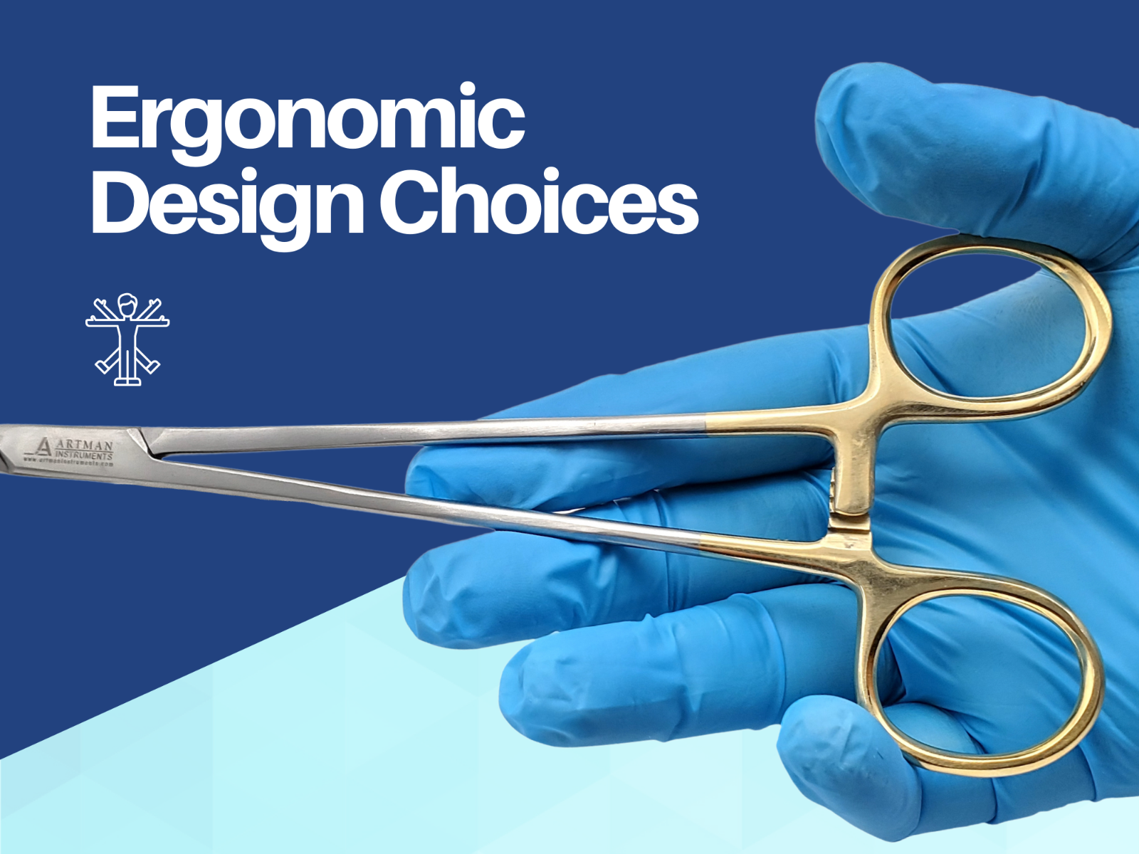 Mayo Hegar Needle Holder 8" Surgical Needle Driver with Tungsten Carbide ARTMAN