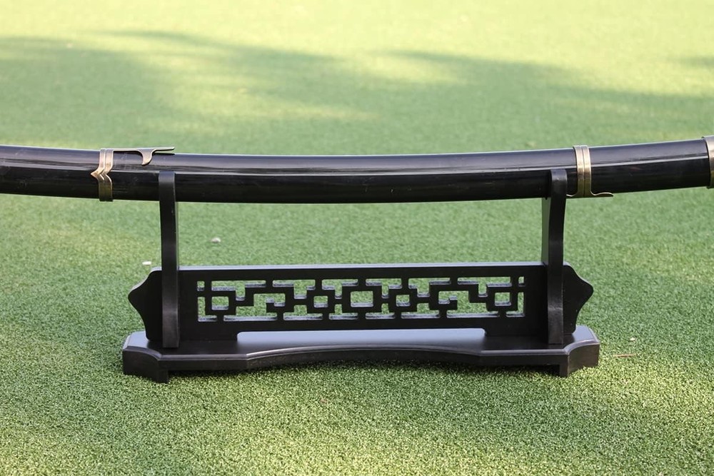 Sword Stand One-Tier Sword Holder, Desktop Samurai Sword Katana Gladiator Sword